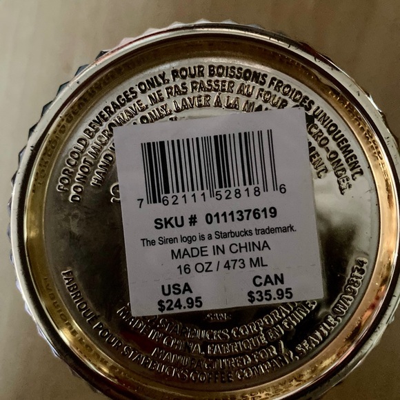 Starbucks Gold Studded 16-ounce Tumbler - Picture 2 of 4